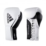 Gants de boxe a lacets adidas hybrid 75010 oz Gants de boxe a lacets adidas hybrid 75010 oz