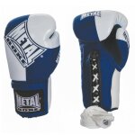 Gants de boxe pro metal boxe curtex - bleu