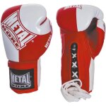 Gants de boxe pro metal boxe curtex - rouge