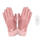 Gants chauffants pour femmes, ecran tactile 3d, charge usb, cyclisme electrique, elgants
