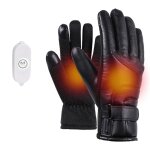 Gants chauffants imperm�ables et coupe - vent pour moto, pour homme et femme, gants chauds d'hiver pour ...
