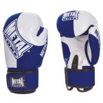 Gants compétition amateur anglaise metal boxe bleu Gants compétition amateur anglaise metal boxe bleu