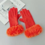 Gant de conduite en cuir suédé pour femme, faux cuir, fourrure, cuir, ecran tactile, chaud, peluche, ... Gant de conduite en cuir suédé pour femme, faux cuir, fourrure, cuir, ecran tactile, chaud, peluche, ...