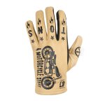 Gants ?t? cuir helstons kustom - beige - taille 11