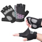 Gants de cyclisme demi - doigt, résistants aux chocs, respirants, pour vtt, equipement de sport pour ... Gants de cyclisme demi - doigt, résistants aux chocs, respirants, pour vtt, equipement de sport pour ...