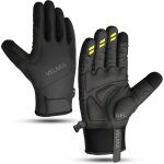Gants de cyclisme d'hiver i gants velo homme i gants velo femme i gant noir i gant course a pied i gant ...