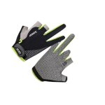 Gants de cyclisme a trois doigts pour ecran tactile multicolore xl