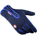 Gants de cyclisme unisexe pour hommes et femmes, impermables, chauds, d'hiver, coupe - vent, pour l'extrieur ...