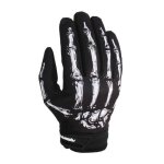 Gants de cyclisme unisexe hommes femmes moto, gants de course doigt complet, crne squelette goth