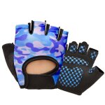 Gants demi - doigt coordonnants et respirants pour enfants, mitaines fines, sports de plein air, cyclisme, ...