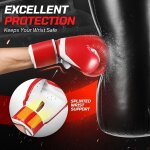 Gants d'entranement de boxe de 283. 5 g pour hommes, jeunes et femmes, gants de boxe, gants de boxe ...