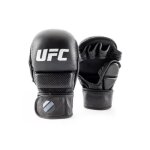 Gants d'entra�nement mma - ufc - sparring pro - cuir v�ritable - taille l / xl - noir