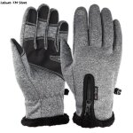 Gants d'quitation pour l'extrieur, coupe - vent, impermables, avec fermeture eclair, pour ecran tactile, ...