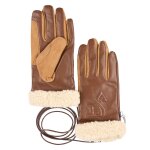 Gants d'�quitation femme hv polo charlotte s femme marron