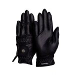 Gants d'�quitation a grip kentucky taille 11 mixte bleu