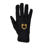 Gants d'�quitation avec logo femme equestro lycra