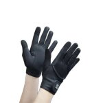 Gants d'�quitation en maille enfant premier equine presa xs mixte noir