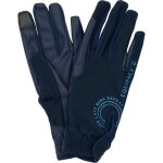 Gants d'�quitation en maille femme equipage eq terina xs femme bleu