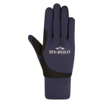 Gants d'�quitation mi - saison femme hv polo tech xs femme bleu