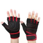 Gants de fitness demi - doigt respirants, equipement de levage d'halt�res, equipement de gymnastique ...