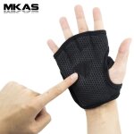 Gants de fitness respirants en silicone, paume creuse dans le dos, gants de gymnastique antidrapants, ...