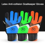 Gants de gardien de but de football professionnel, 1 paire, protection complte des mains des doigts, ...