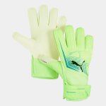 Gants gardien football puma ultra play rc vert fluorescent