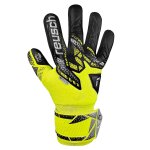 Gants gardien football reusch attrakt silver jaune 8 Gants gardien football reusch attrakt silver jaune 8