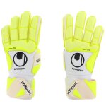 Gants gardien football uhlsport super soft h jaune blc jaune 7. 5