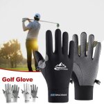 Gants de golf antidrapants pour hommes et femmes, protection solaire, absorbant la sueur, gants en soie ...