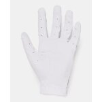 Gant de golf under armour iso - chill pour gar�on blanc / metallique argent / noir lysm