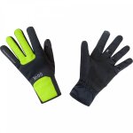 Gants gore m windstopper thermo - noir / jaune fluo - 7