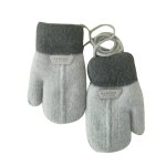 Gants d'hiver chauds pour enfants, plus epais, en velours, mitaines pour bbs, tricots, doubls, pour ...