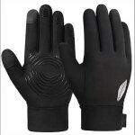 Gants d'hiver en polaire thermique pour enfants, pour cyclisme, vent froid, etanche, ecran tactile, vlo ...