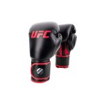Gants de kickboxing muay thai ufc contender noir / rouge 14oz