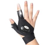 Gants de lampe de poche a led pour l'extérieur, mains libres, pour camping, pêche, réparation de voiture, ... Gants de lampe de poche a led pour l'extérieur, mains libres, pour camping, pêche, réparation de voiture, ...