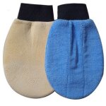 Gant de lavage microfibre - peau chamoisée - otokit Gant de lavage microfibre - peau chamoisée - otokit
