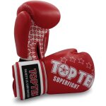 Gants multiboxes top ten superfight stars - 10 oz - rouge