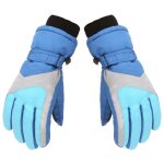 Gants de neige durables pour enfants, 1 paire, patchwork isol�, hiver, temps froid, chaud, ski, pour ...