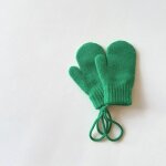 Gants de neige tricots pour enfants, mitaines chaudes pour bb, mitaines de ski solides, filles et ...