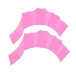 Gants palmes en silicone pour hommes et femmes, palmes a main demi - doigts, equipement de pagaies, ...