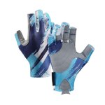 Gants de p�che antid�rapants pour hommes et femmes, equipement de p�che en plein air, protection uv, ...
