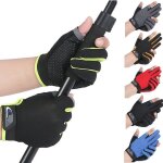 Gants de pêche antidérapants a libération professionnelle, protection des mains pour la pêche, equipement ... Gants de pêche antidérapants a libération professionnelle, protection des mains pour la pêche, equipement ...