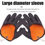 Gants de pche antidrapants pour pcheur, 1 pice, protection contre la perforation des mains, mitaines ...