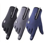 Gants de pêche chauds d'hiver 3 couleurs, imperméables, coupe - vent, respirants, doigts complets, antidérapan ... Gants de pêche chauds d'hiver 3 couleurs, imperméables, coupe - vent, respirants, doigts complets, antidérapan ...