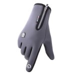 Gants de p�che chauds d'hiver, rev�tement imperm�able, coupe - vent, doigt complet, antid�rapants, pour ...