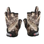 Gants de pche extrieurs en camouflage respirants antidrapants a schage rapide pour canne a pche ...