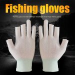 Gants de pche universels coups a 3 doigts, demi - doigt, protection solaire pour l'extrieur, gants ...