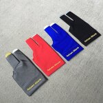 Gants de queue de billard a trois doigts, en tissu lycra, broderie main gauche, piscine ouverte, accessoires ...
