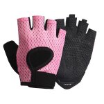 Gants d'�quitation, gants de sport pour fitness gym musculation pole respirant anti - d�rapant unisex(rose ...